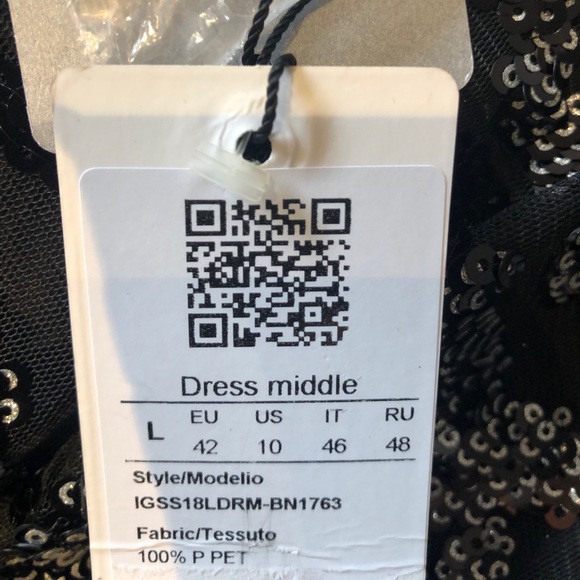 NWT Sequin Beaded Cocktail Sheath Sz 8-10 - Picture 7 of 13